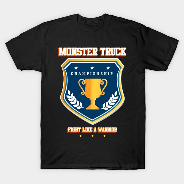 Monster truck T-Shirt by Baim_Art